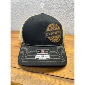 Osha Certified Violator trucker hat Richarson 112 Leather Patch New